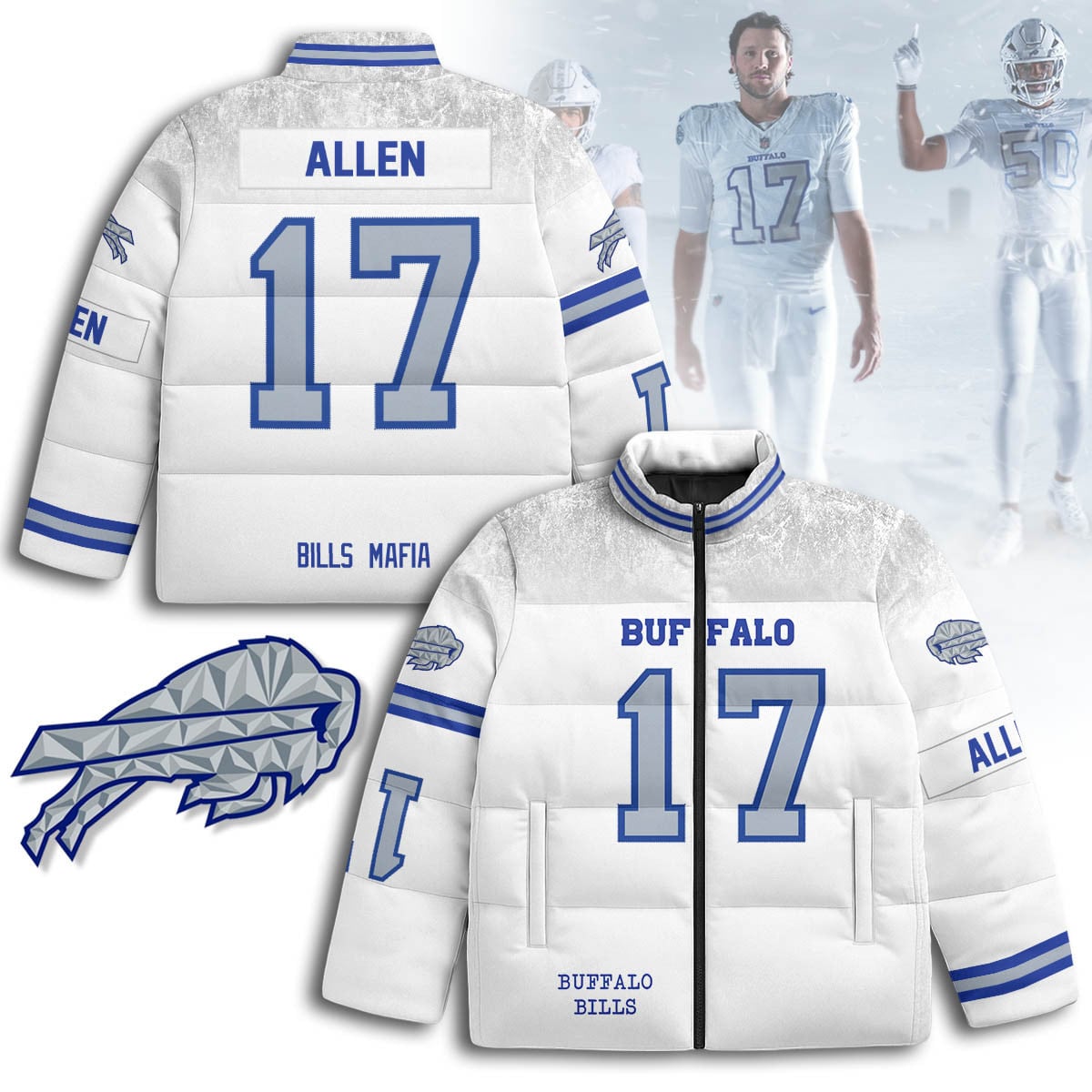 Buffalo Bills Rivalry Series Puffer Jacket