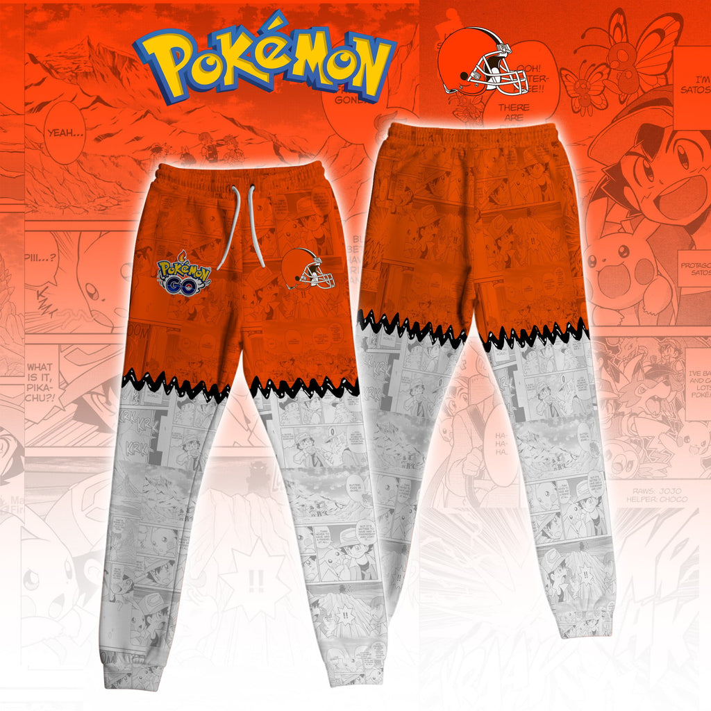 CLE Browns Special Pokemon Limited Edition Hoodie