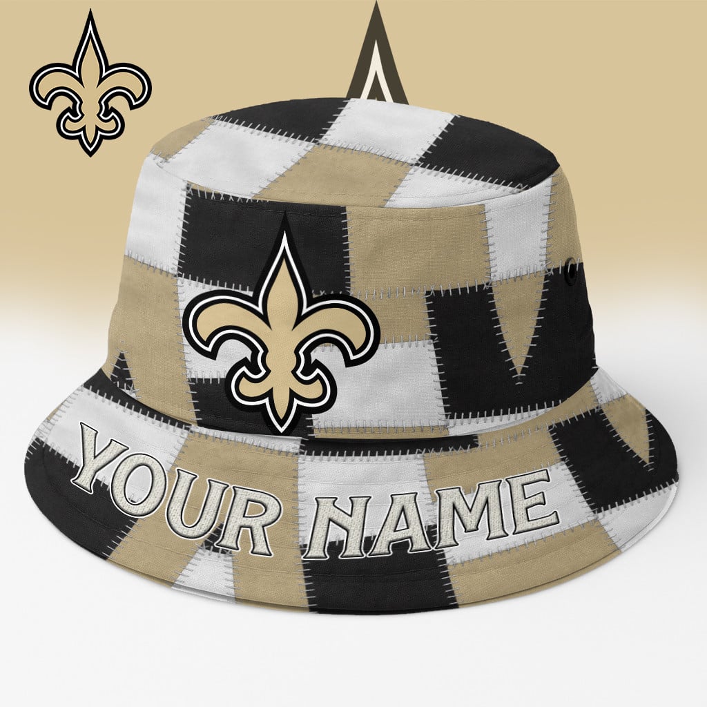 NO Saints Bucket Hat Custom Name Gifts For Fans - Limited Edition