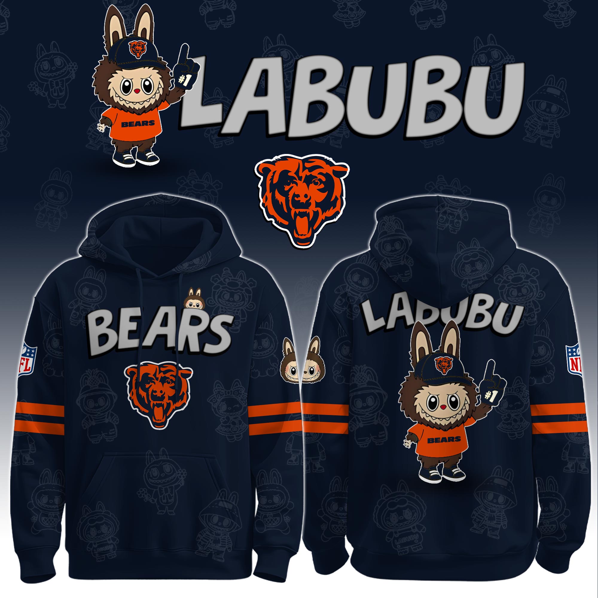 C Bears x Labubu Limited Edition Hoodie
