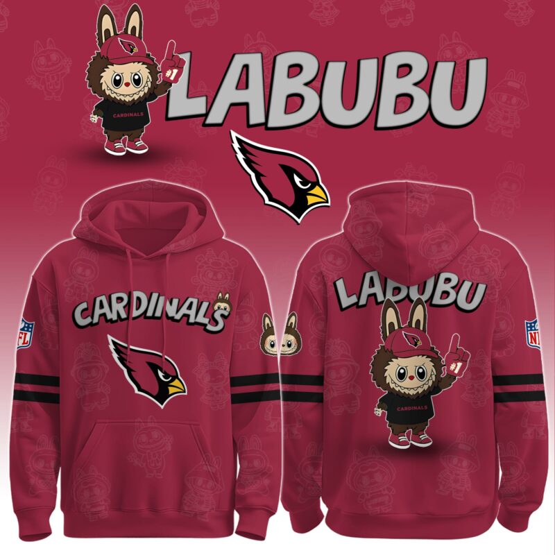 A Cardinals x Labubu Limited Edition Hoodie