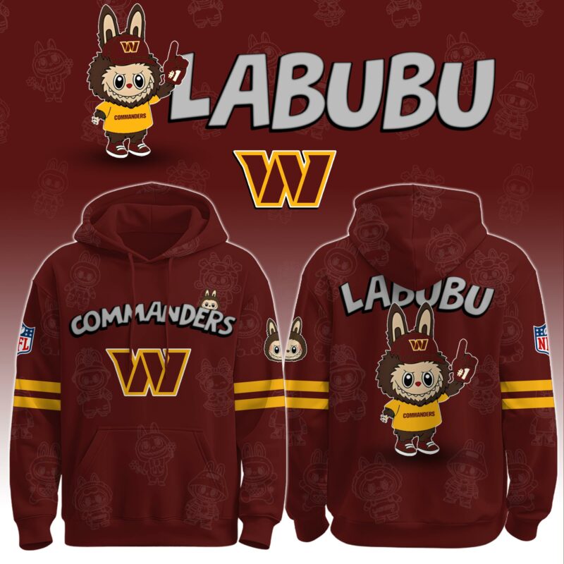 W Commanders x Labubu Limited Edition Hoodie