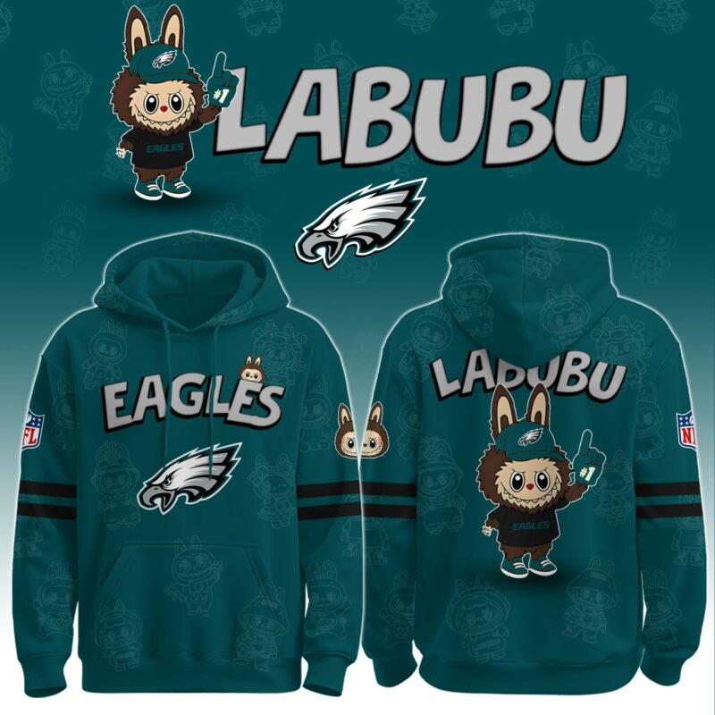 P Eagles x Labubu Limited Edition Hoodie