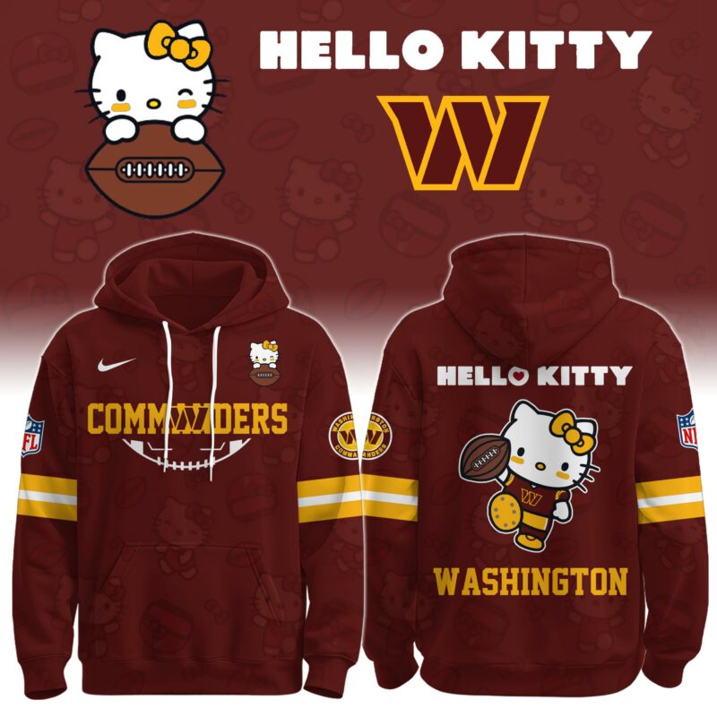 WAS Commanders Special Hello Kitty Limited Edition Hoodie