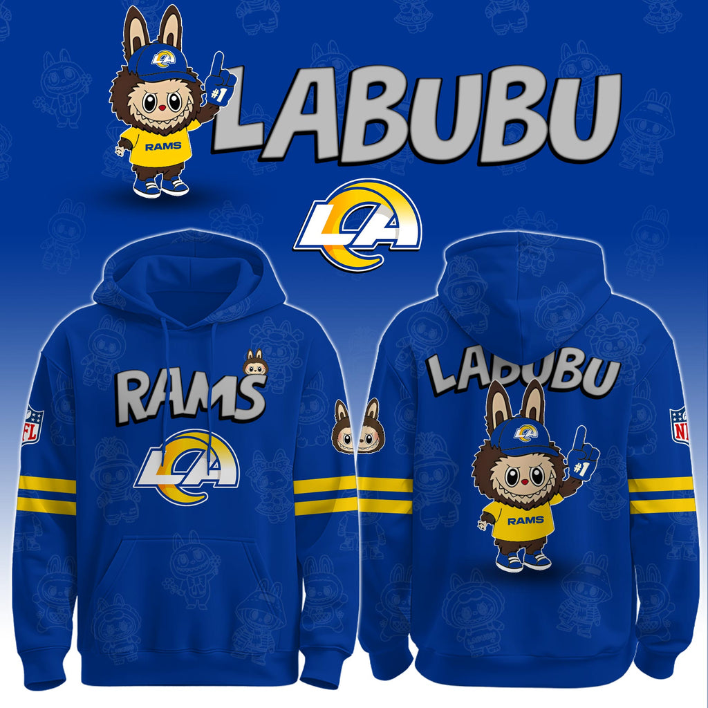 LA Rams x Labubu Limited Edition Hoodie