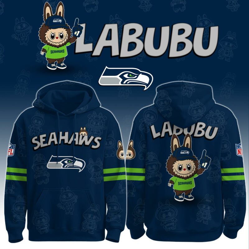 S Seahawks x Labubu Limited Edition Hoodie