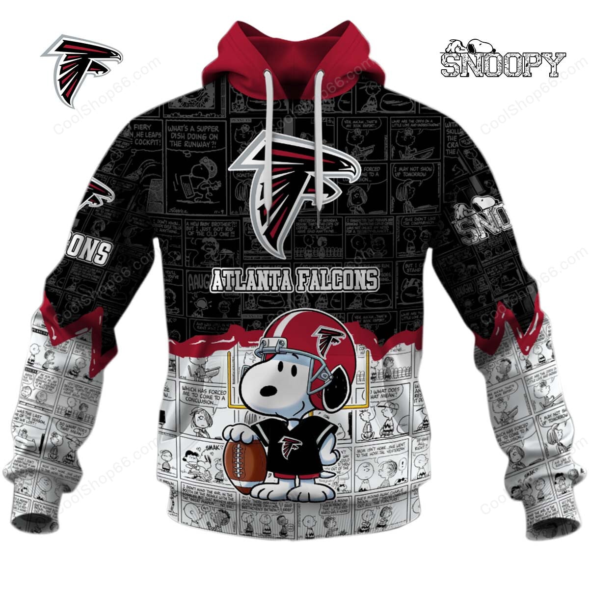 Atlanta Falcons Snoopy Design