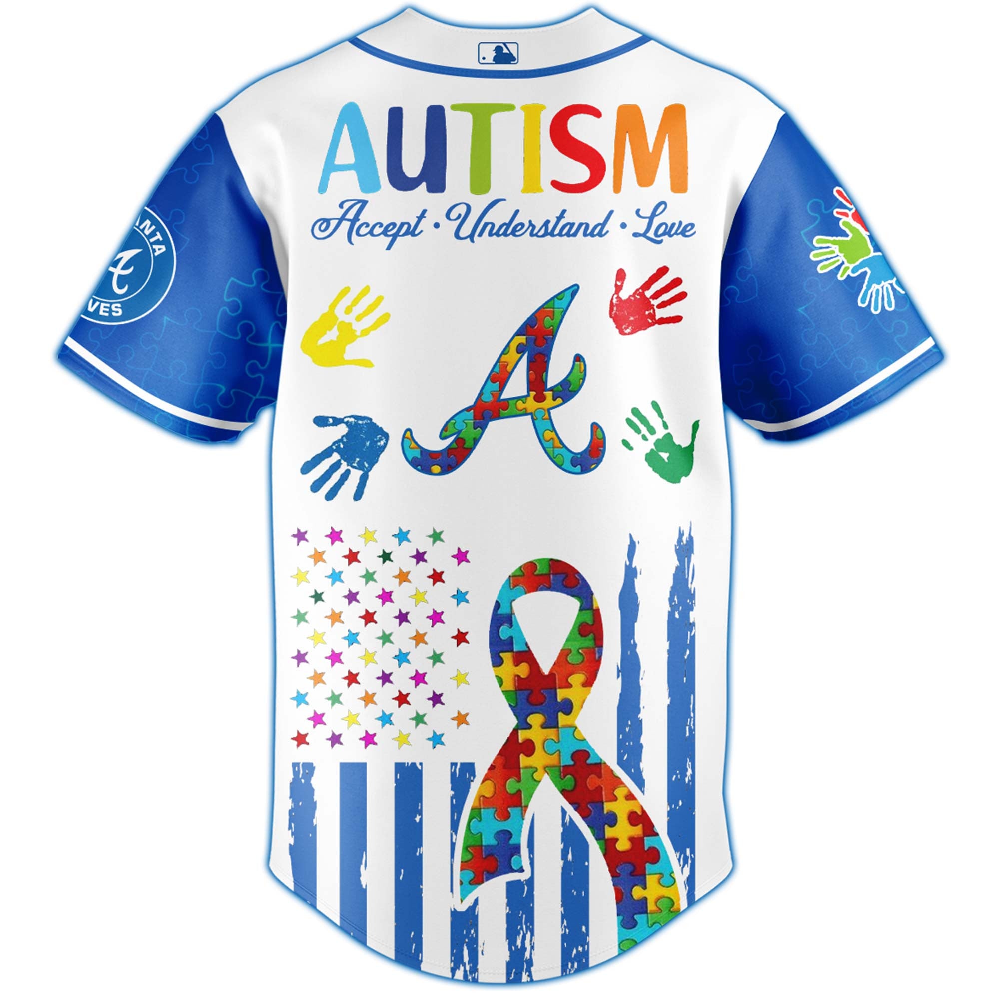Atlanta Braves × Special Autism Awareness Month Limited Edition Jersey