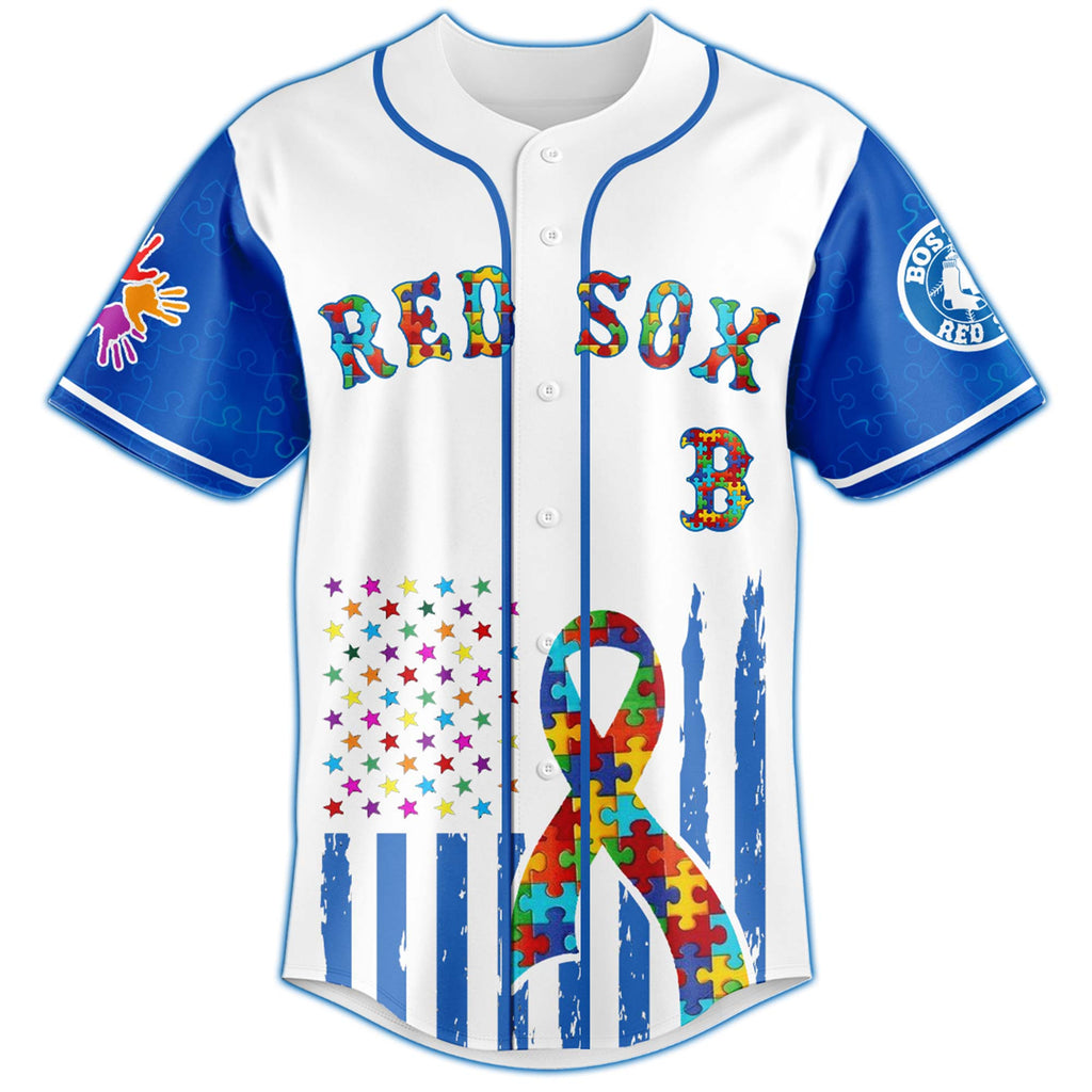 Boston Red Sox × Special Autism Awareness Month Limited Edition Jersey