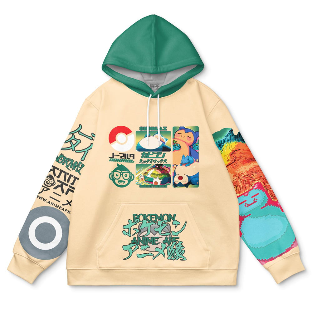Snorlax V4 Pokemon Streetwear Hoodie
