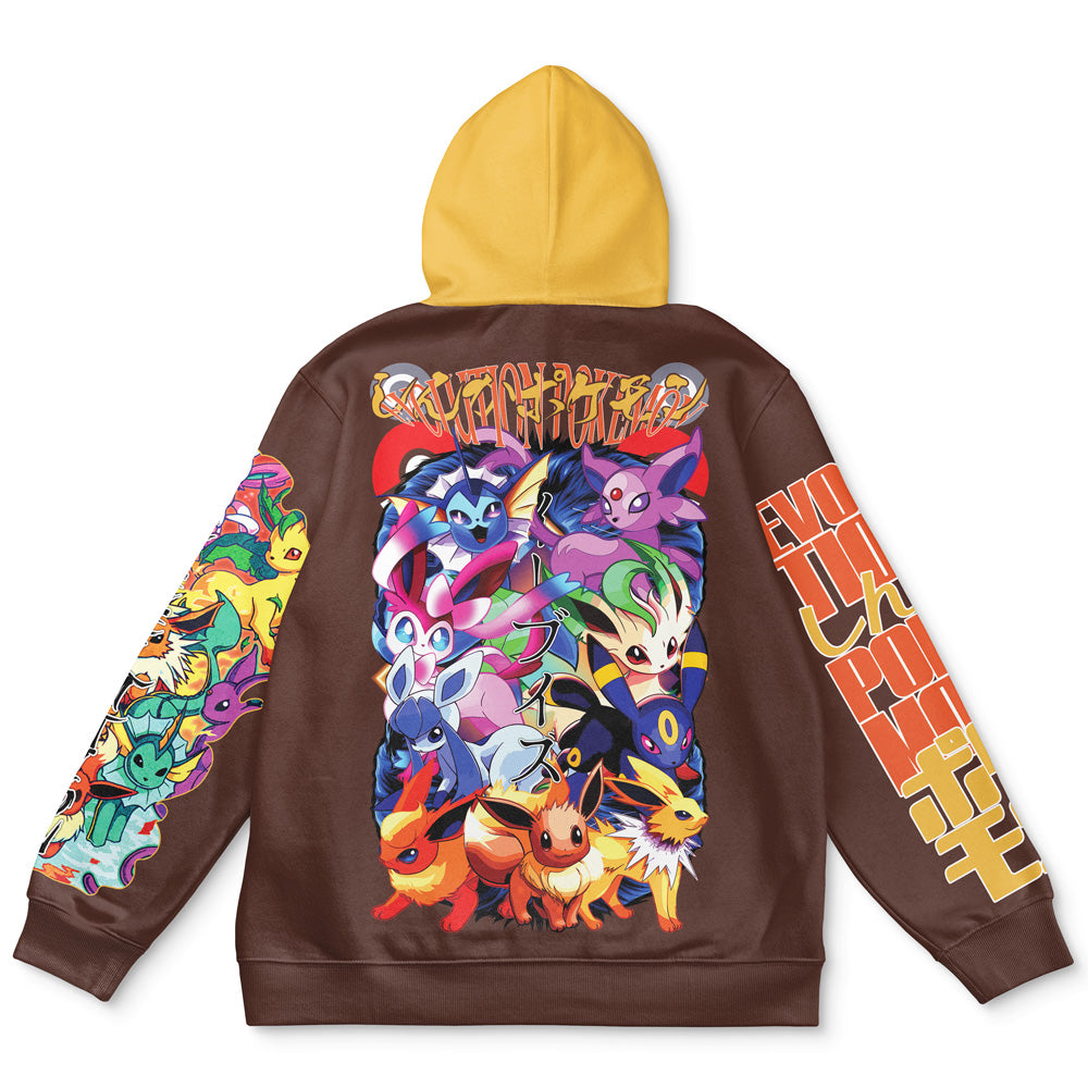 Eeveelution Pokemon Streetwear Hoodie