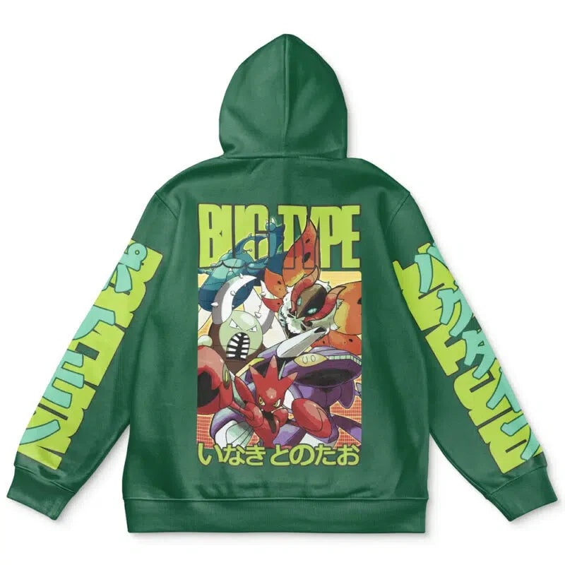 Bug Type Pokemon Streetwear Hoodie