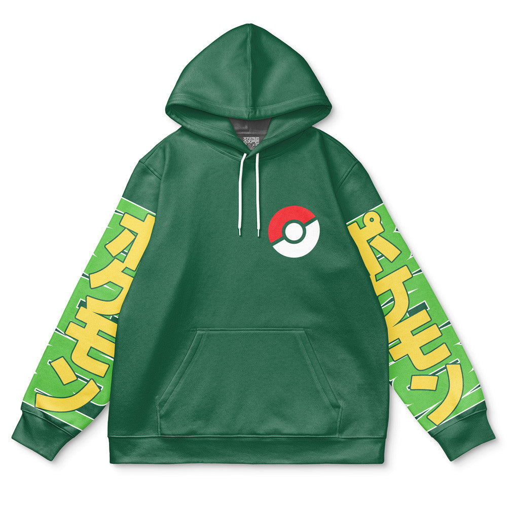 Grass Type Pokemon Streetwear Hoodie