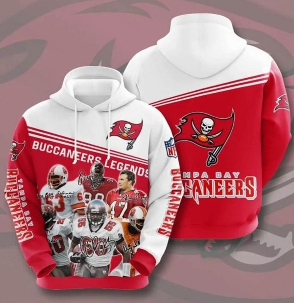 Sports American Football Nfl Tampa Bay Buccaneers 3D Hoodie