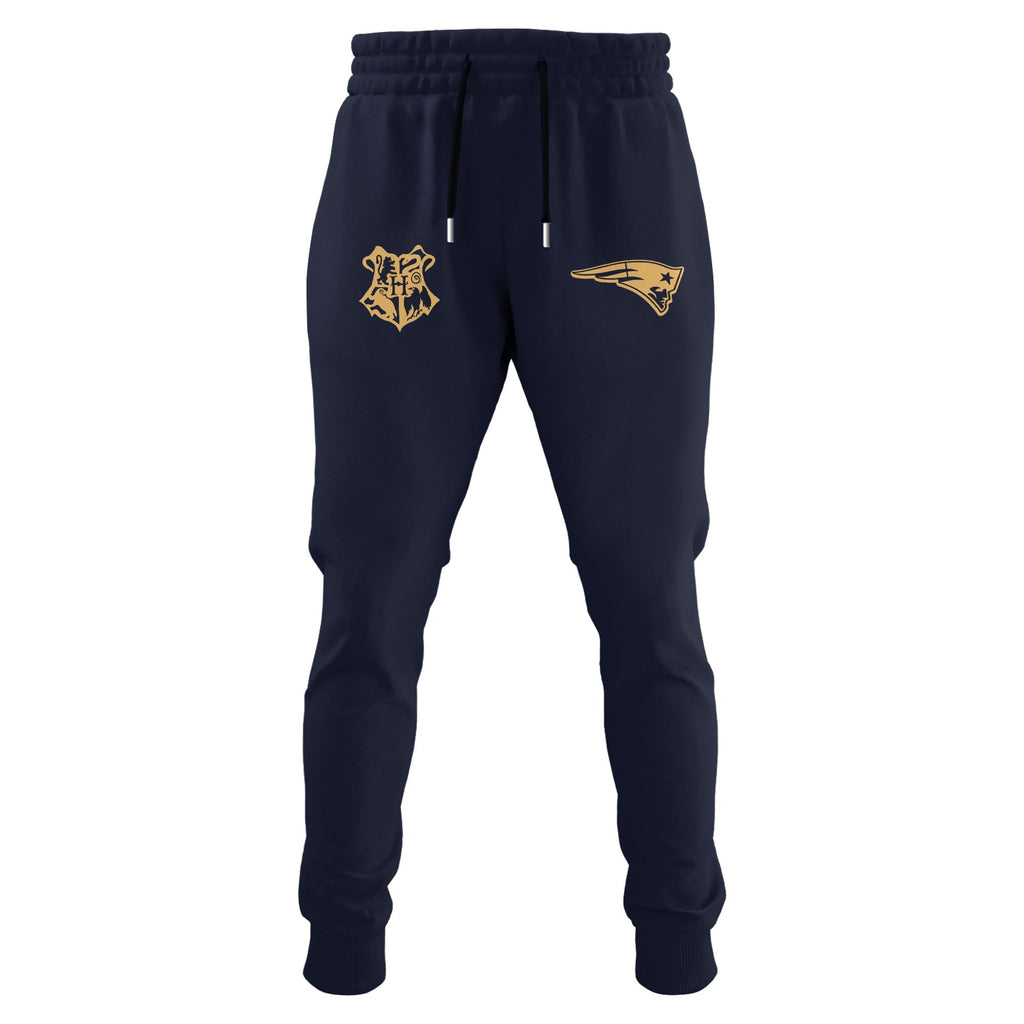 Unisex NE Patriots x Hogwarts Enchanted Crossover Hoodie