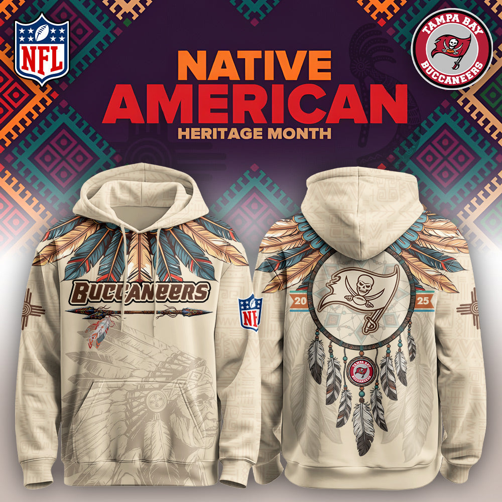 TB Buccaneers-Native American Heritage Month Limited Editions Hoodie
