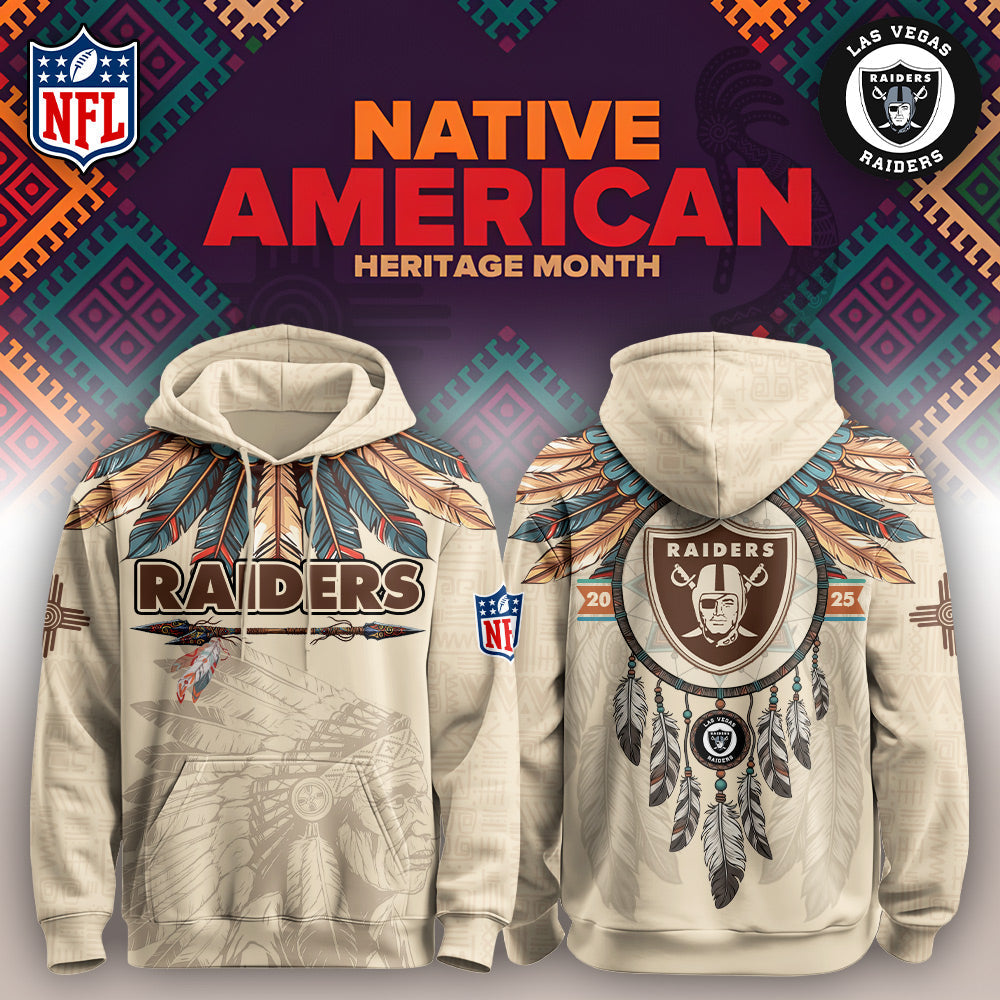 LV Raiders-Native American Heritage Month Limited Editions Hoodie