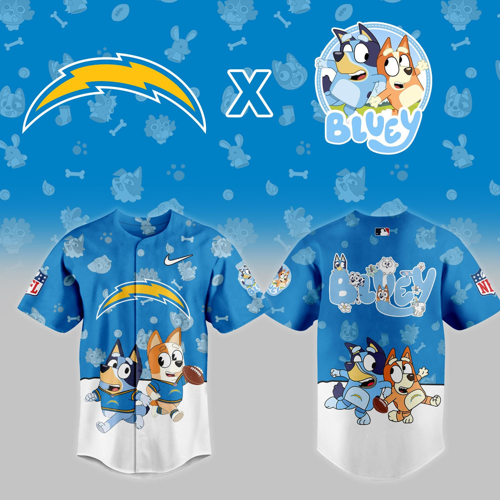 LA.Chargers x Bluey Night Limited Jersey
