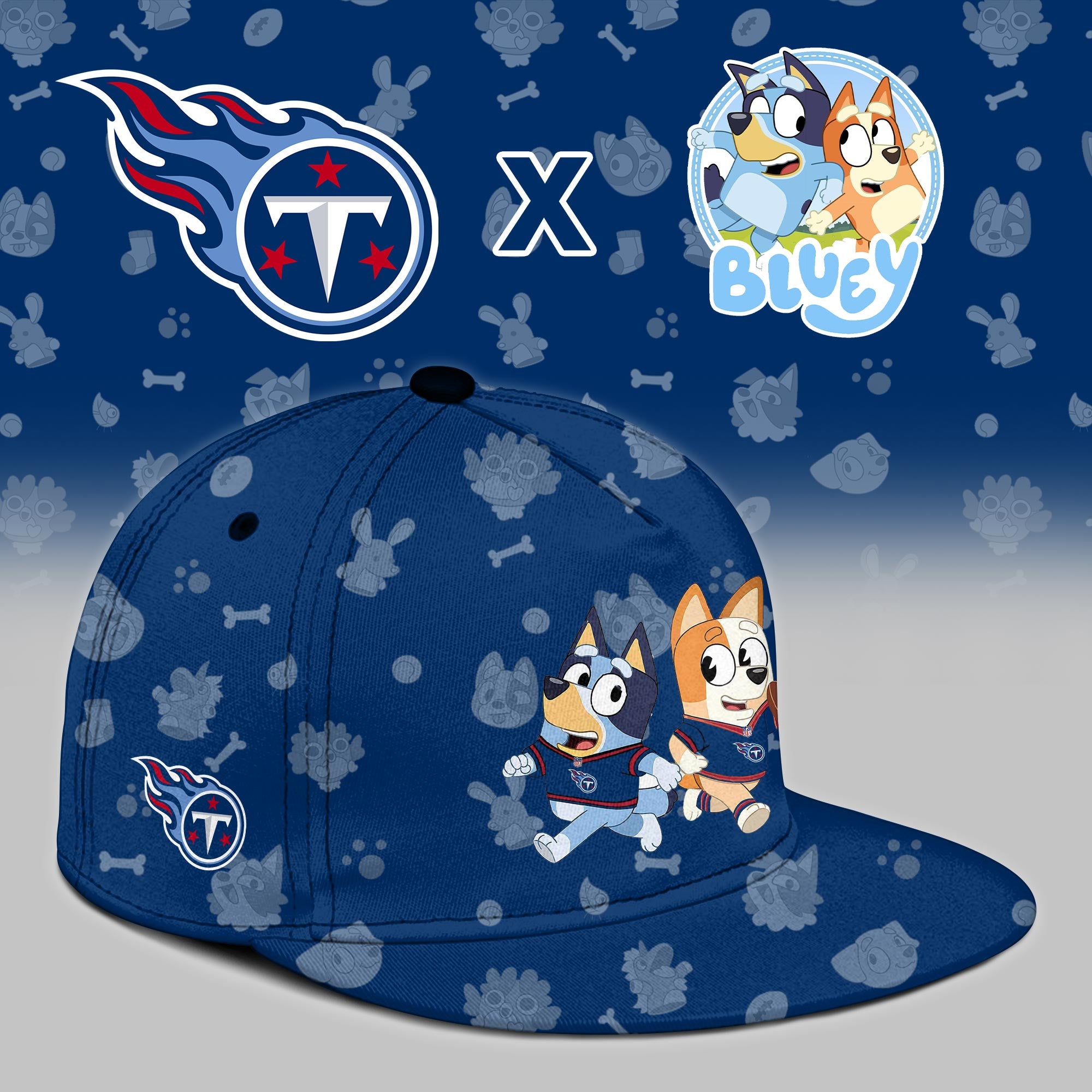 T.Titans x Bluey Night Limited Hoodie